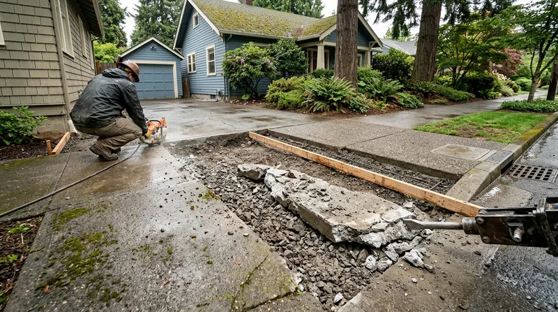 Concrete Removal & Replacement Portland